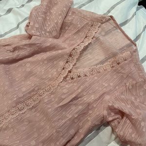 Pink top